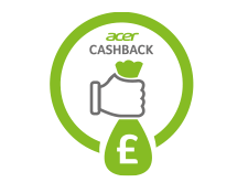 Logo displaying the Acer Cashback visual